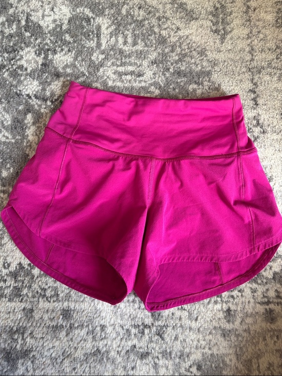 lululemon athletica Pants - Lululemon Athletica 0 Women's Athletic Shorts in Bright Pink High waisted